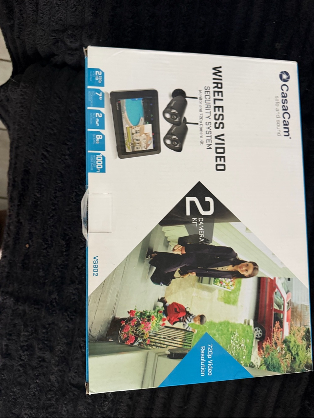 Wireless Video Security System - White
